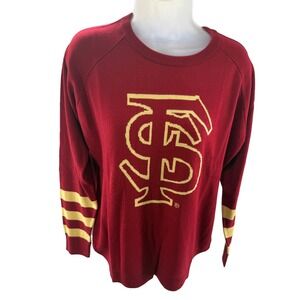 Emerson St. Peruvian Collection FSU Seminoles‎ Retro Knit Sweater Med NEW MSRP90